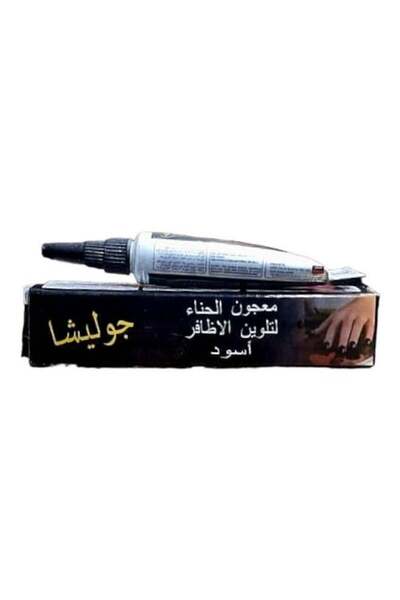 Golecha معجون الحناء لتلوين الأظافر، أسود، 10.5 جرام، 6 قطع