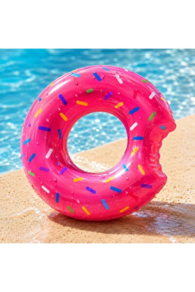 BaoBao Colac gonflabil model Gogoasa roz 80cm pentru copii – Colac din PVC pe...