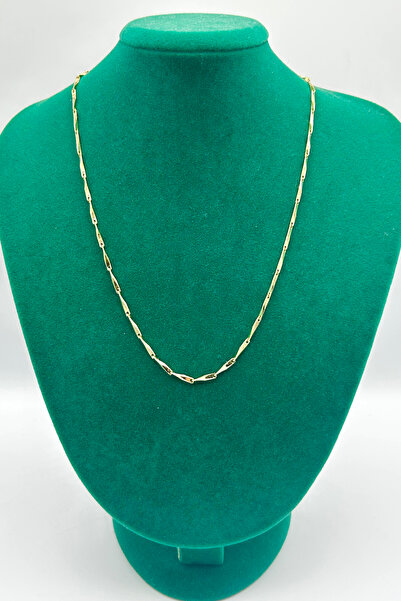 SEHERDEN Asymmetric Gold Color Women's Chain Necklace (21 cm)