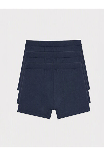 LC Waikiki Rmz Gi̇yi̇m Farkiyla Cotton Flexible Men's Boxer 3-Pack