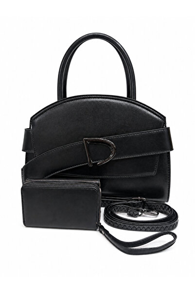 Matris VERNIKA Women’s 2-Piece PU Leather Tote & Crossbody Bag Set - 32x22 cm