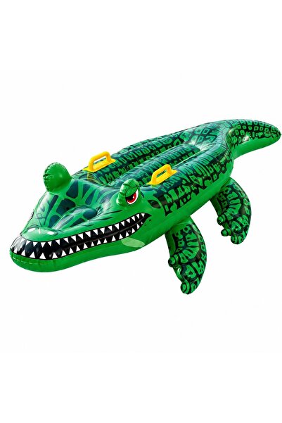 BaoBao Colac gonflabil crocodil pentru copii 80 cm, cu mânere, pentru piscină...