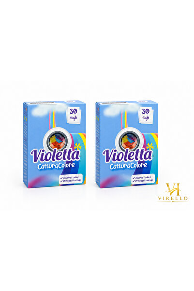 Violetta Σετ 2 κουτιών CatturaColore, Μαντηλάκια που συλλαμβάνουν το χρώμα γι...