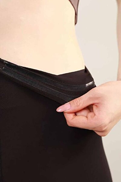 vynor atelier Women's Black High Waist Shaping / Sculpting Biker Leggings - S...