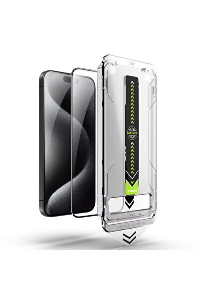 GrandMobile Kit protecție ecran din sticlă HD, Titan, cu îndepărtare praf și aplicare ușoară pentru iPhone 12/12Pro