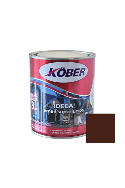 Kober Vopsea alchidica pentru lemn / metal, Ideea, interior / exterior, 0.75 L