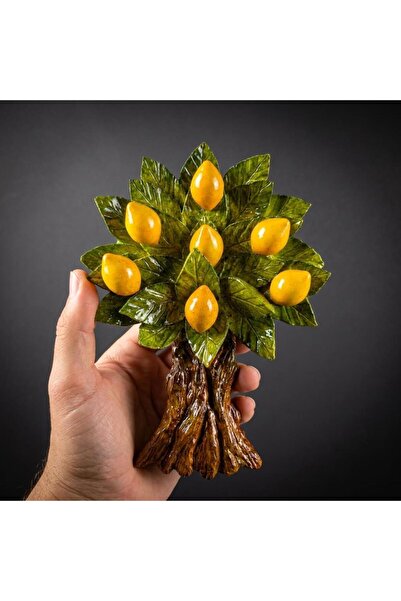 SUME El Yapımı Limon Ağacı Duvar Dekoru Bereket Koleksiyonu 14X20 cm