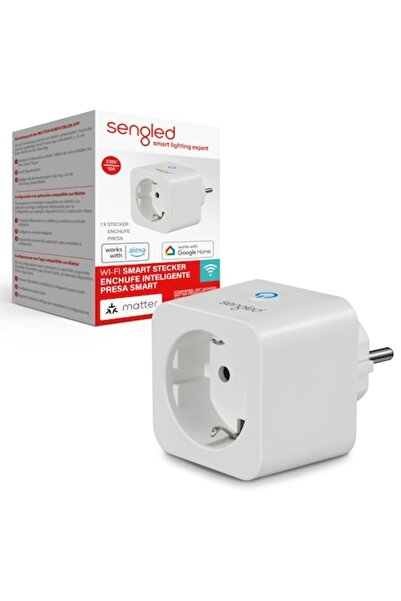 Sengled Priză inteligentă, Sengled, W20-UBEA, WiFi, compatibil Matter