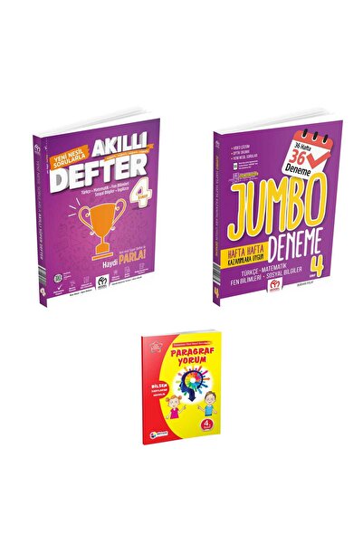Model Eğitim Yayınları 4.SINIF SET AKILLI SÜPER DEFTER + JUMBO 36 HAFTALIK DE...