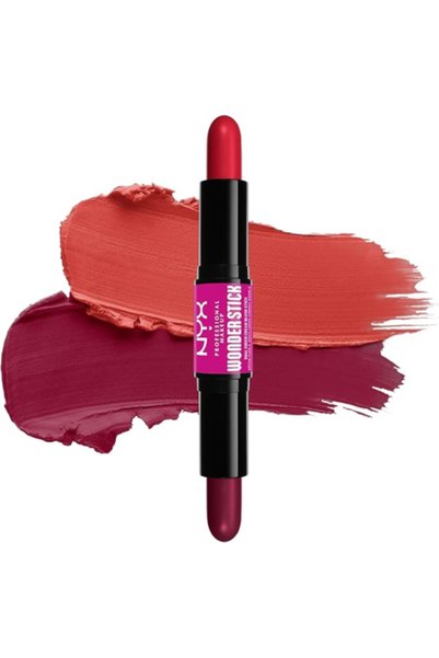 NYX Professional Makeup قلم أحمر خدود كريمي مزدوج الطرف من NYX Professional ب...