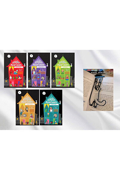 Genç Nesil GICIKGİLLER APARTMANI 1-2-3-4-5 SET / CİLTLİ / SALLANAN KEDİ FİGÜR...