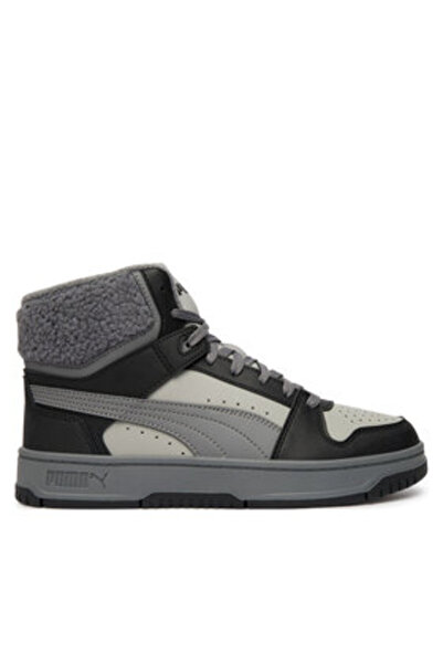Puma Sneakersy Rebound Slam Mid Cozy Jr 407728 02 Gri