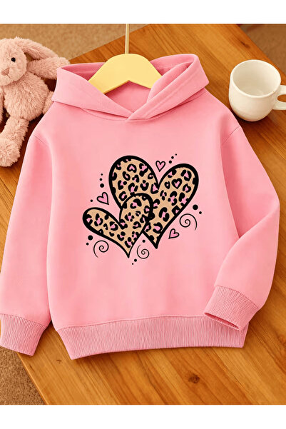 Cevval Children's Hooded Printed Sweatshirt