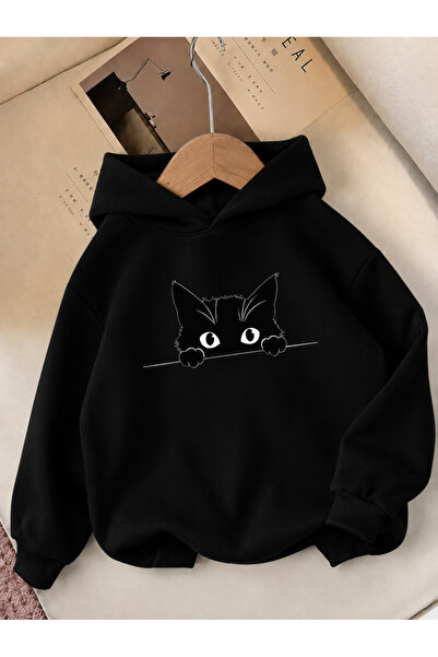 Cevval Children's Hooded Printed Sweatshirt