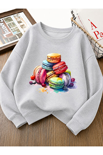 Cevval Children's Crew Neck Printed Sweatshirt