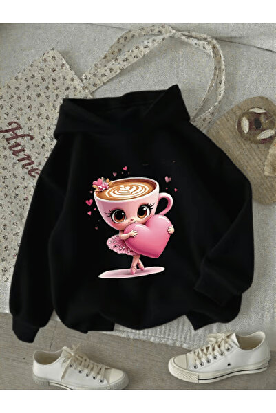 NIMBLECO Children's Hooded Printed Sweatshirt