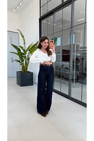 elif teke Mona Denim Jean Blue