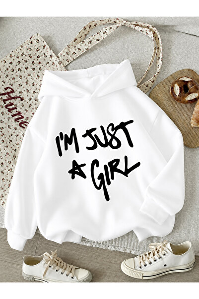 Cevval Children's Hooded Printed Sweatshirt