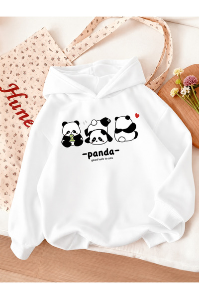 Cevval Children's Hooded Printed Sweatshirt