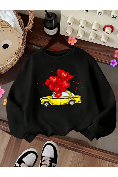 NIMBLECO Children's Crew Neck Printed Sweatshirt