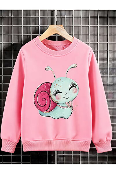 Cevval Children's Crew Neck Printed Sweatshirt