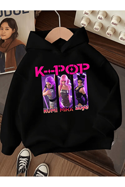 NIMBLECO Children's Hooded Printed Sweatshirt
