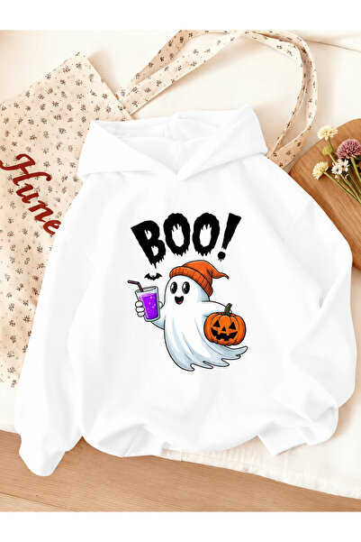 Cevval Children's Hooded Printed Sweatshirt