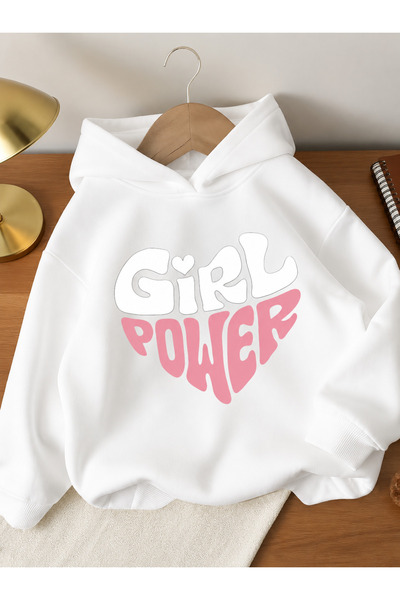 Cevval Children's Hooded Printed Sweatshirt