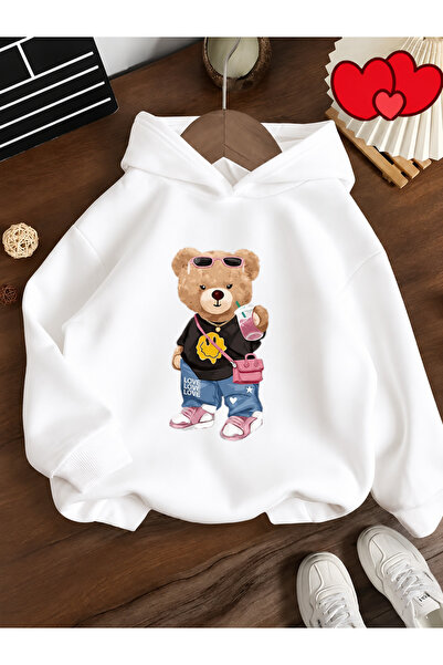 Cevval Children's Hooded Printed Sweatshirt