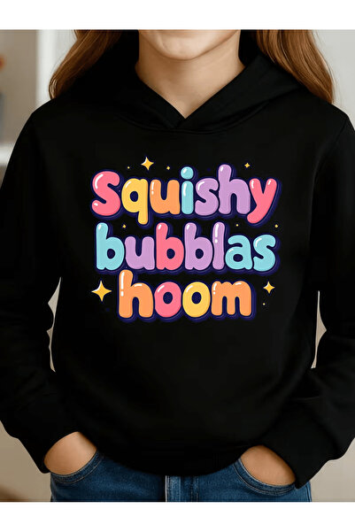 NIMBLECO Children's Hooded Printed Sweatshirt