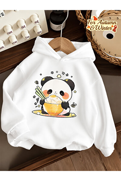 Cevval Children's Hooded Printed Sweatshirt