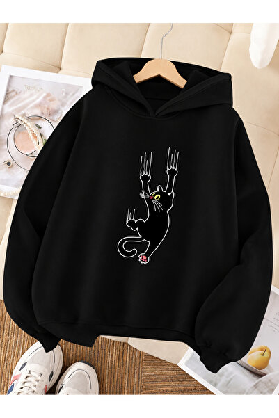 NIMBLECO Children's Hooded Printed Sweatshirt