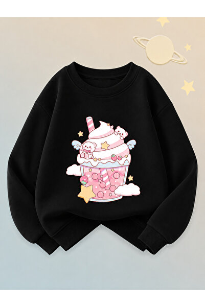 NIMBLECO Children's Crew Neck Printed Sweatshirt