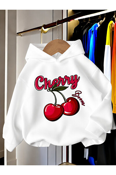 Cevval Children's Hooded Printed Sweatshirt