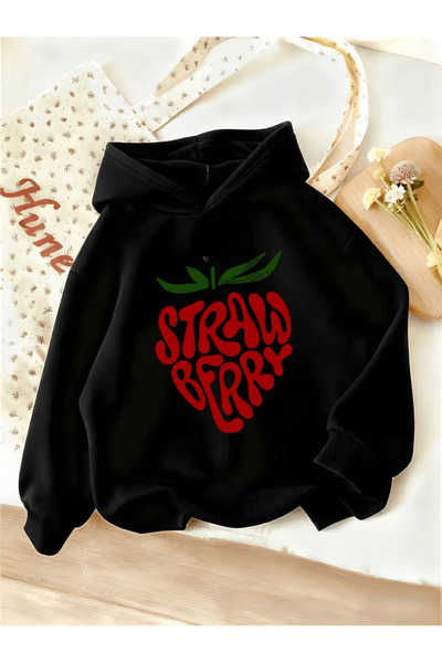 NIMBLECO Children's Hooded Printed Sweatshirt