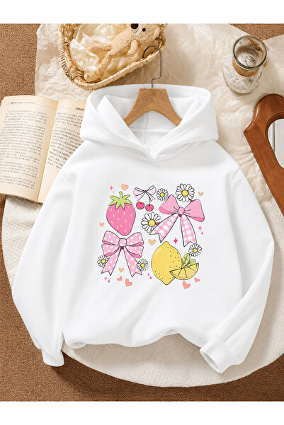 Cevval Children's Hooded Printed Sweatshirt