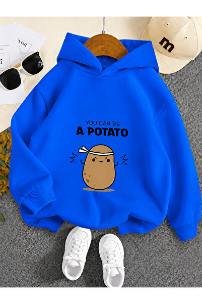 Cevval Children's Hooded Printed Sweatshirt