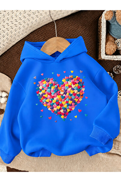 Cevval Children's Hooded Printed Sweatshirt
