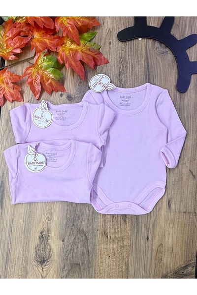 CemBebe Newborn Baby Thermal Bodysuit Set of 3, Long Sleeves, Winter Bodysuit...