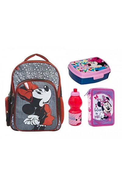 Minnie Mouse Ghiozdan echipat pentru scoala Minnie Mouse, 43 x 30 x 14 cm