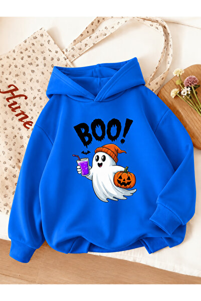 Cevval Children's Hooded Printed Sweatshirt