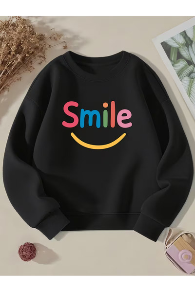 NIMBLECO Children's Crew Neck Printed Sweatshirt