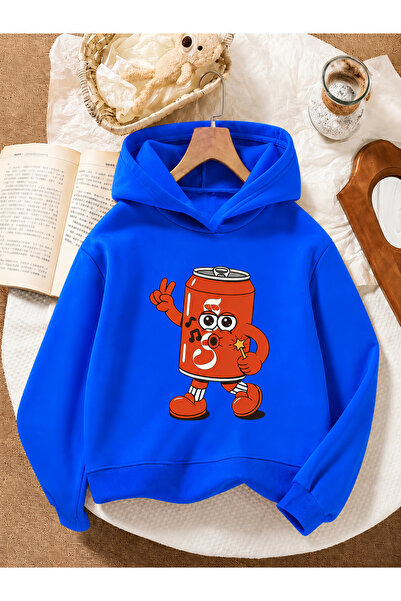 Cevval Children's Hooded Printed Sweatshirt