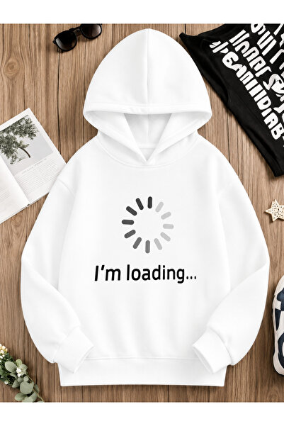 Cevval Children's Hooded Printed Sweatshirt