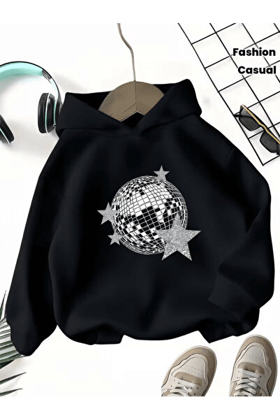 NIMBLECO Children's Hooded Printed Sweatshirt