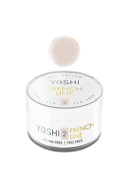 Yoshi Gel de construcție French Line - 2 x 50ml