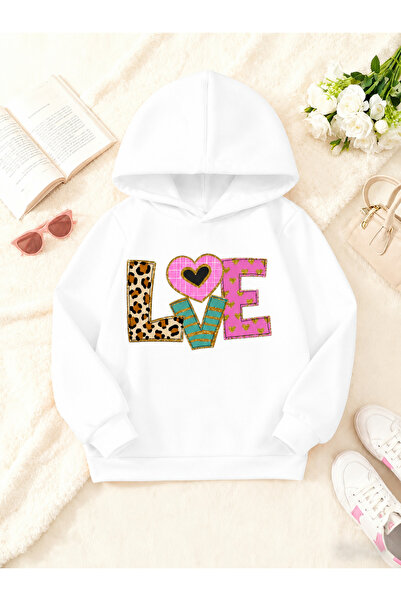Cevval Children's Hooded Printed Sweatshirt