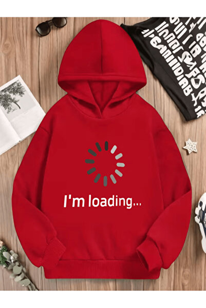 Cevval Children's Hooded Printed Sweatshirt