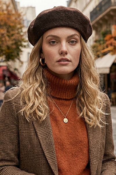 Ritagarcia Vintage Style Women's French Felt Painter Beret