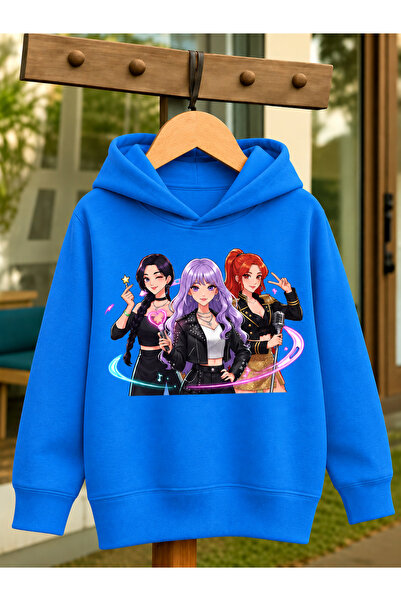 Cevval Children's Hooded Printed Sweatshirt